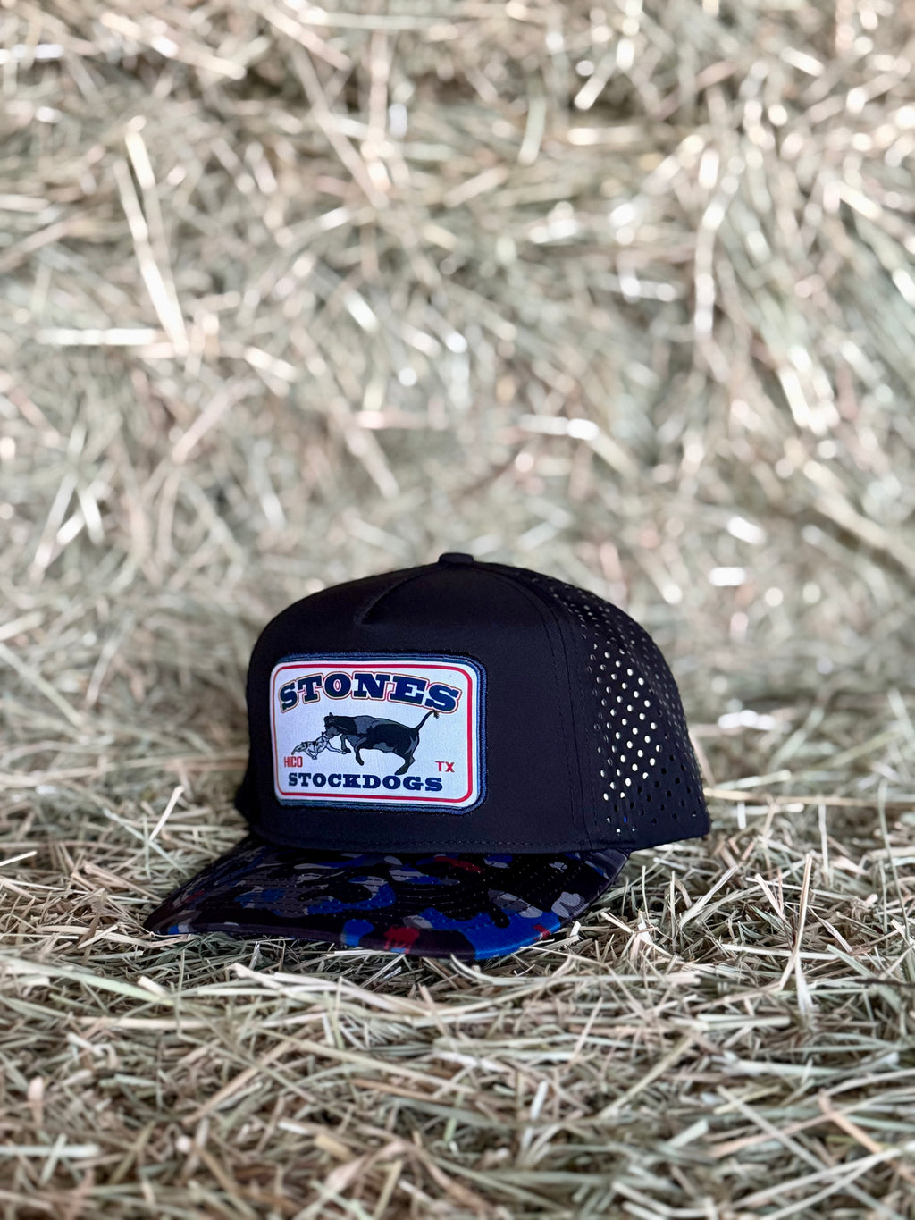 Stone's Stockdogs Working Dog Camo Trucker Hat